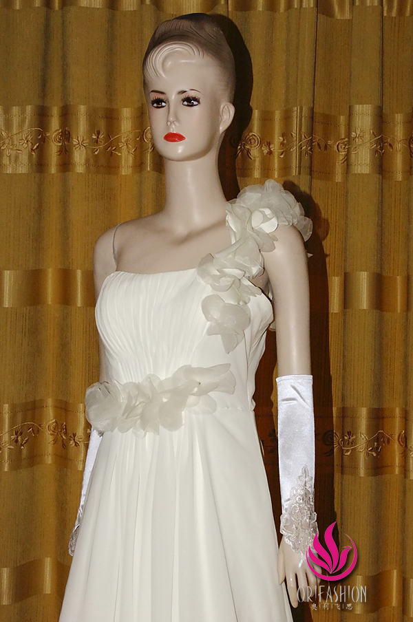 Orifashion HandmadeReal Handmade Chiffon Wedding Dress